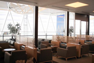 Yeni Chitose Havaalanı, Okkaido iç görünüm,