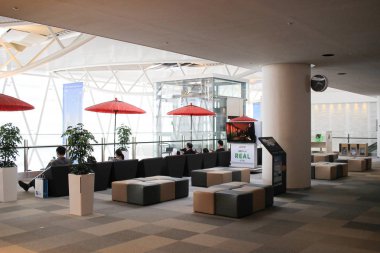 Yeni Chitose Havaalanı, Okkaido iç görünüm,