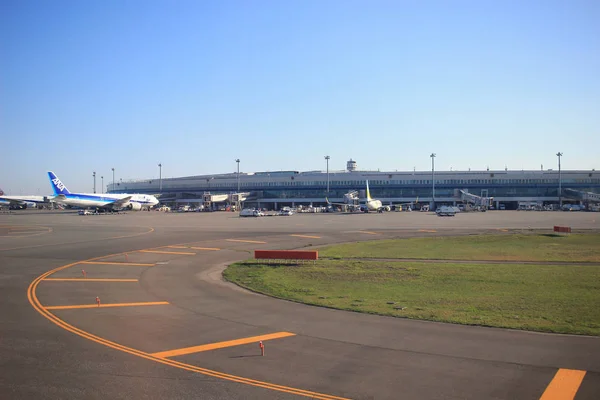 Nuovo aeroporto internazionale Chitose Giappone HOKKAIDO — Foto Stock