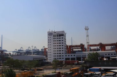kapsayıcılar içinde hong kong kwai chung konteyner terminali