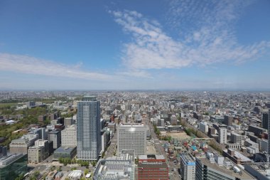 Sapporo kapalı gözlem güverte görünümünü 