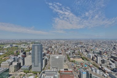 Sapporo kapalı gözlem güverte görünümünü 