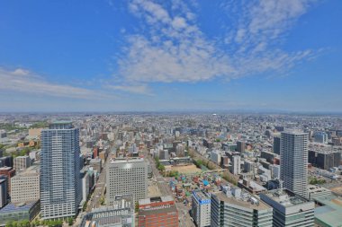 Sapporo kapalı gözlem güverte görünümünü 