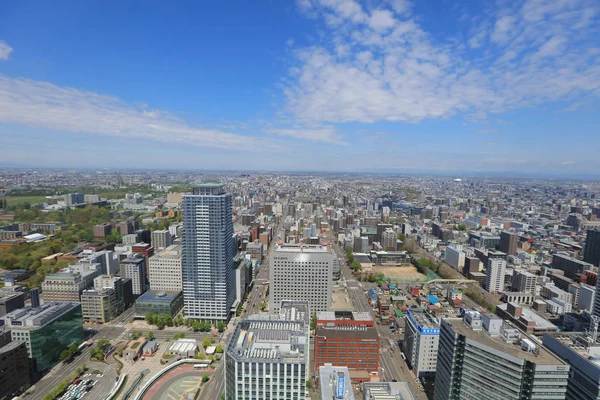 Sapporo kapalı gözlem güverte görünümünü 