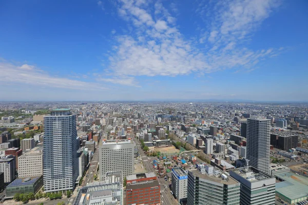 Sapporo kapalı gözlem güverte görünümünü 