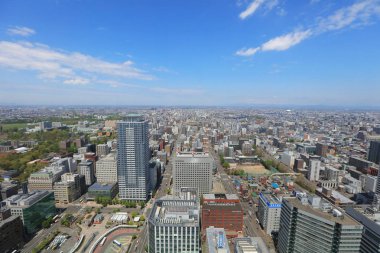 Sapporo kapalı gözlem güverte görünümünü 