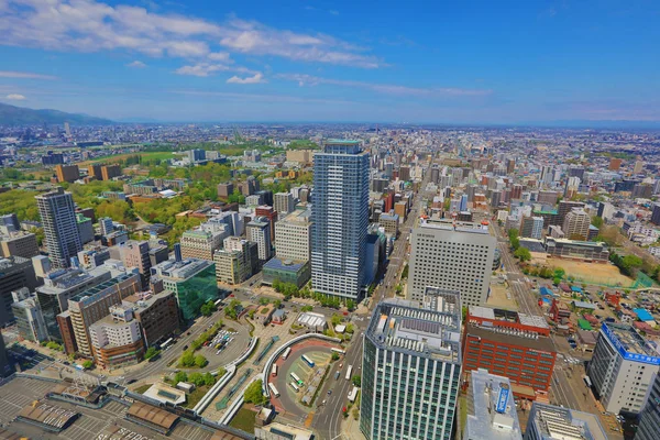 Sapporo kapalı gözlem güverte görünümünü 