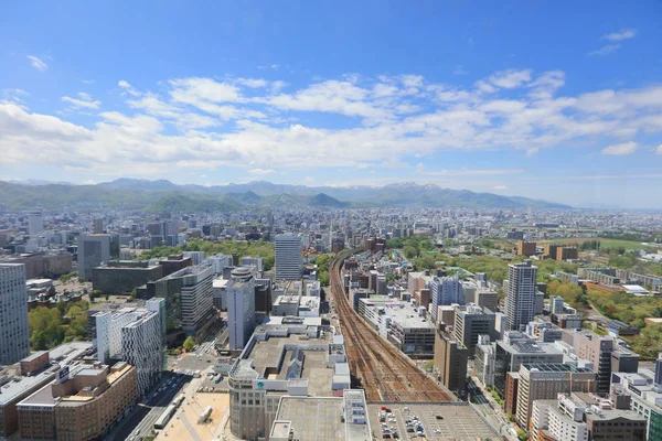 Sapporo kapalı gözlem güverte görünümünü 