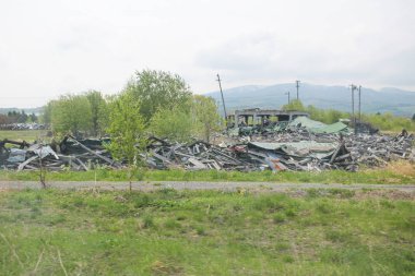 Asahikawa görüntülemek için Japonya Sapporo satırında