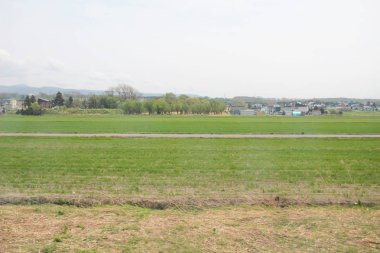 Asahikawa görüntülemek için Japonya Sapporo satırında