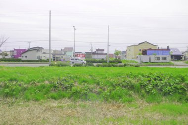 Asahikawa görüntülemek için Japonya Sapporo satırında