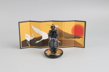 tarihi samurai zırhını rakam 