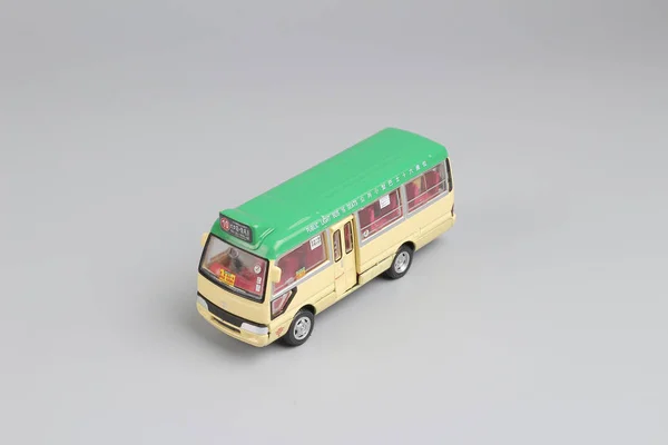 Brinquedos de modo de ônibus hk mini em exposição — Fotografia de Stock