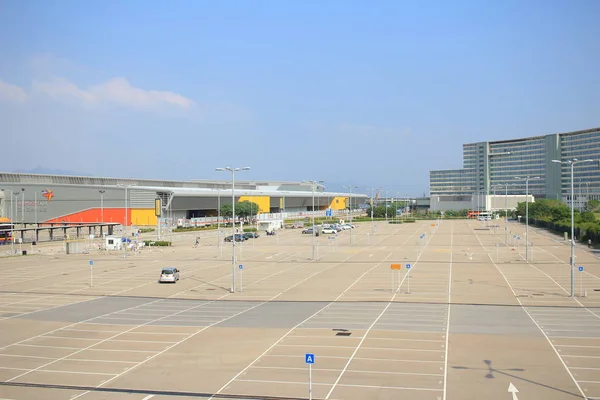 香港机场停车场 — 图库照片