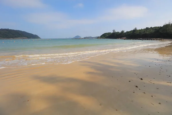 Praia de areia em Clear Water Bay — Fotografia de Stock