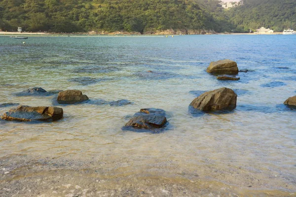 Ακτή του Χονγκ Κονγκ σαφή Bay νερού, — Φωτογραφία Αρχείου