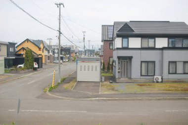 Asahikawa görüntülemek için Japonya Sapporo satırında