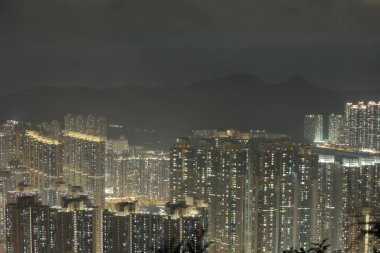 Tseung Kwan O dairede hk görünümünü