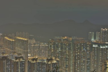 Tseung Kwan O dairede hk görünümünü