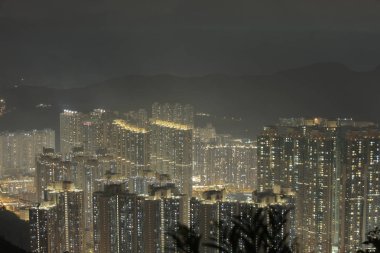 Tseung Kwan O dairede hk görünümünü