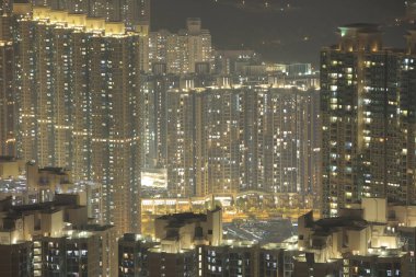 Tseung Kwan O dairede hk görünümünü
