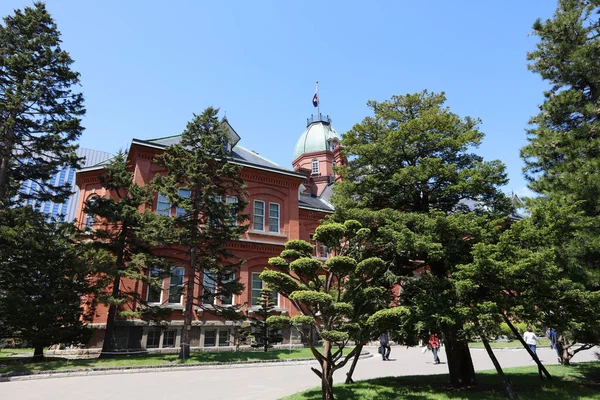 昼は旧北海道庁舎 — ストック写真