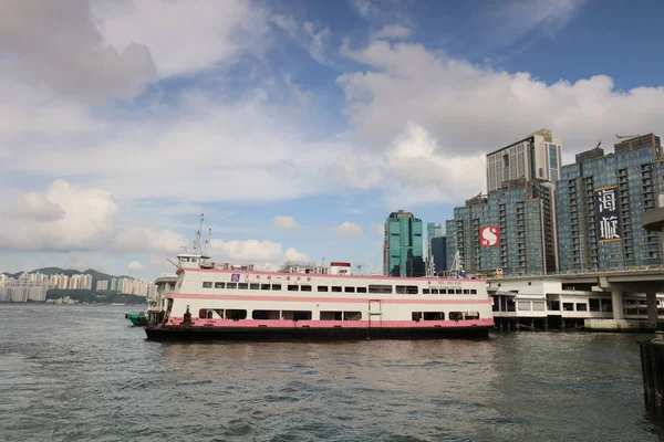 El muelle del punto norte en Hong Kong 2017 — Foto de Stock