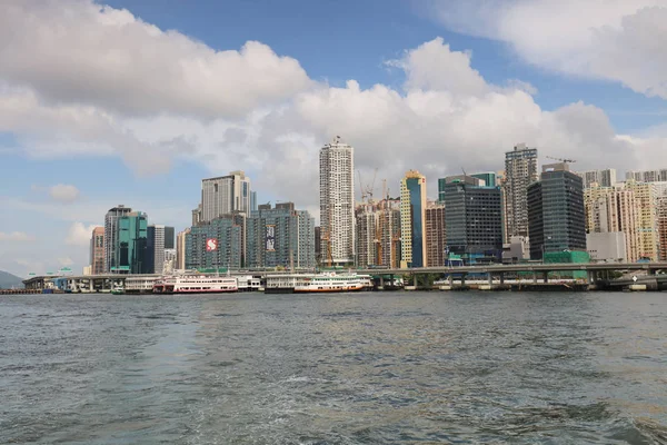 Hong kong kıyı şeridi 2017 Kuzey noktası — Stok fotoğraf