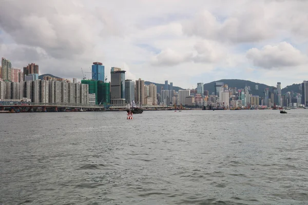 Punto nord di Hong Kong Coastline 2017 — Foto Stock
