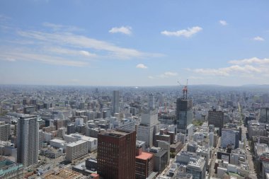 Sapporo kapalı gözlem güverte görünümünü 