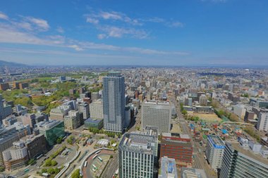 Sapporo kapalı gözlem güverte görünümünü 