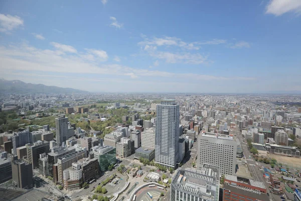 Sapporo kapalı gözlem güverte görünümünü 