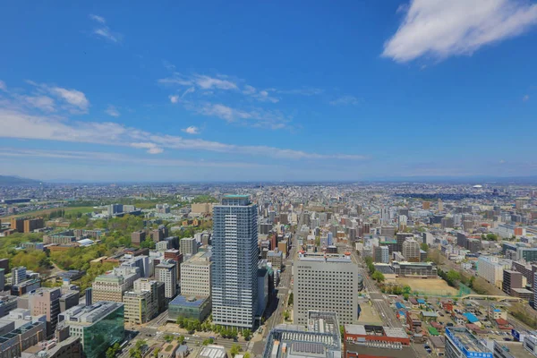 Sapporo kapalı gözlem güverte görünümünü 