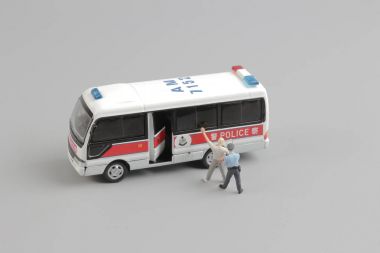 Polisin el kelepçe ile Mini figür