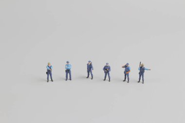 Mini Özel Tim yönetim kurulu makro fotoğraf