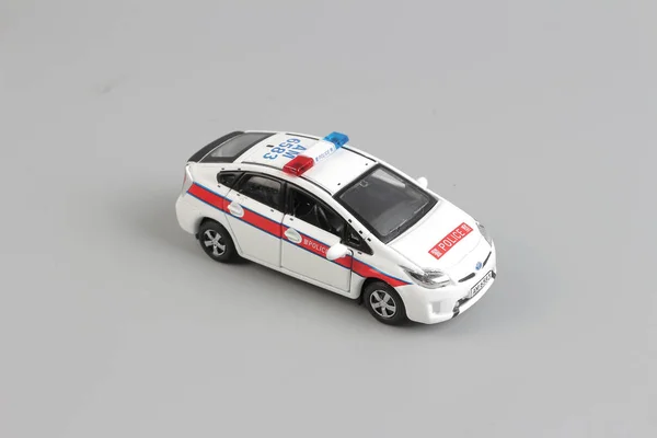 O Brinquedo de figura de carro de polícia — Fotografia de Stock