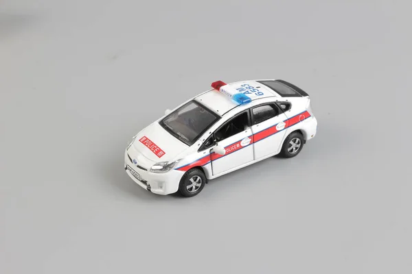 The Toy of figure of  police car — Stock Photo, Image