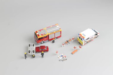 küçük bir kaza olarak oyuncak figürler