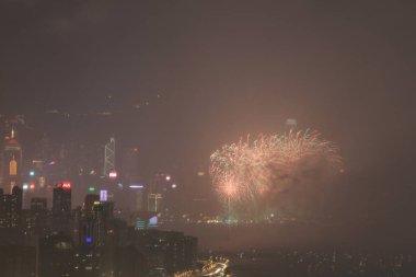 20th yıldönümü hk havai fişek