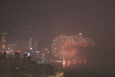 20th yıldönümü hk havai fişek