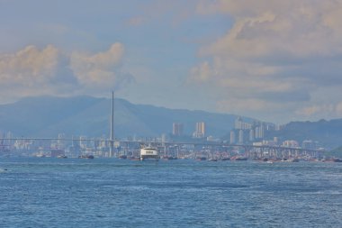 Kennedy şehir görünümünden stonecutters köprü
