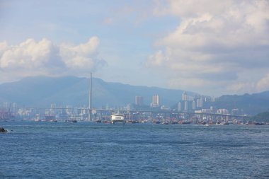 Kennedy şehir görünümünden stonecutters köprü