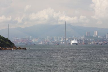 Kennedy şehir görünümünden stonecutters köprü