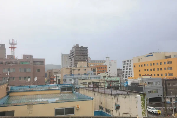 Vista de la ciudad de Otaru en Otaru, Japón — Foto de Stock