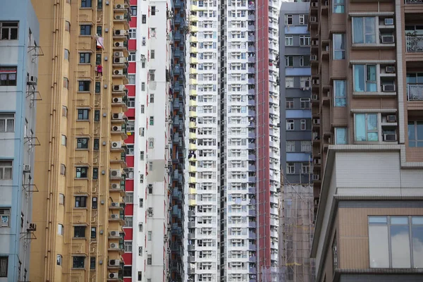 Edifício residencial em Kennedy Town hk 2017 — Fotografia de Stock