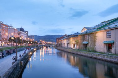 Otaru, Hokkaido, Japonya tarihi Ambarlar