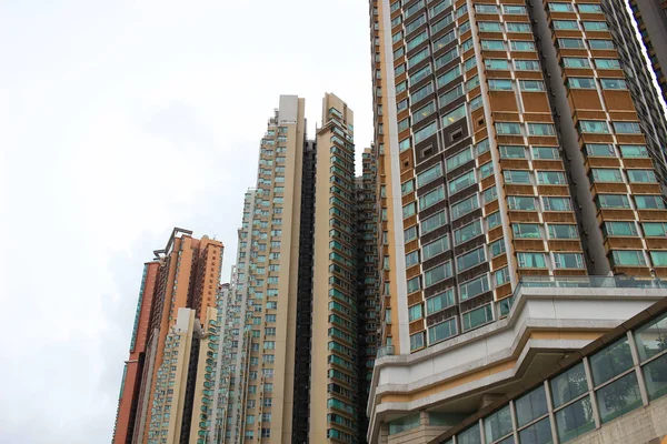 Lyxig lägenhet på west kowloon 2017 — Stockfoto