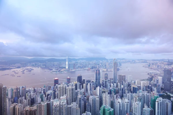 Hong Kong victoria Limanı geceleri