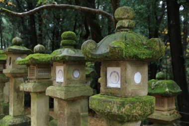 nara içinde taş fenerler