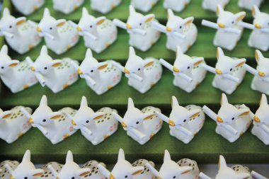 geyik ahşap oyuncak bebek